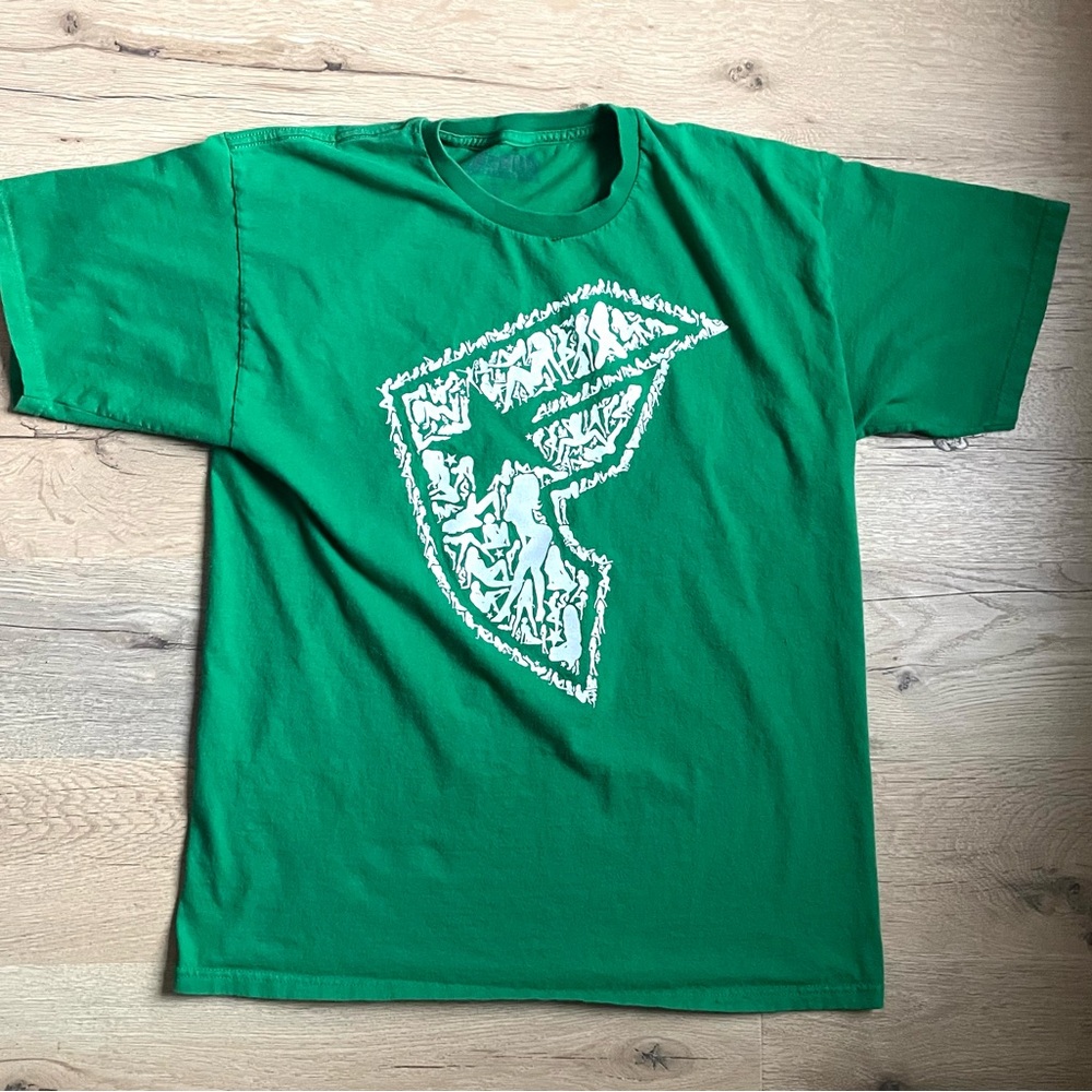 Vintage Famous Stars and Straps pinup tee